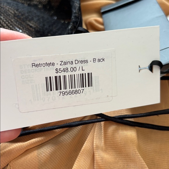 RETROFETE Zaina dress BNWT - Picture 7 of 15